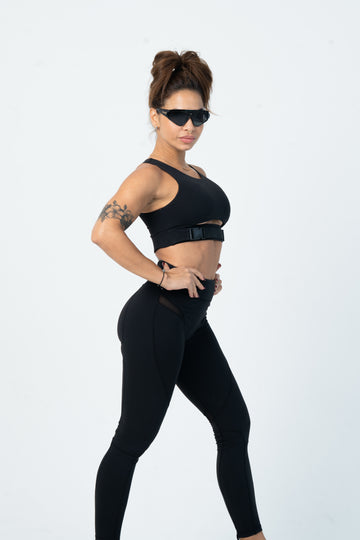 Athletic Chic Cut-Out Activewear Set