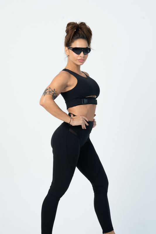 Athletic Chic Cut-Out Activewear Set
