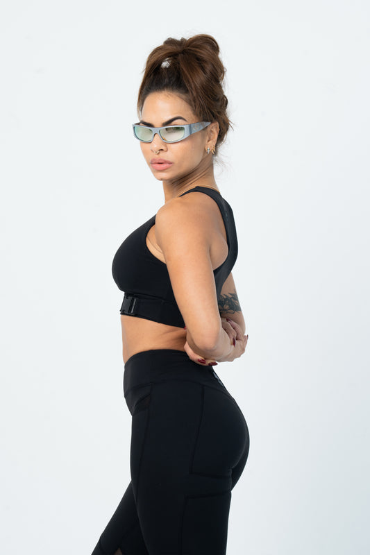 Athletic Chic Cut-Out Activewear Set